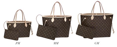 louis vuitton neverfull pm size cm|louis vuitton neverfull mm tote.